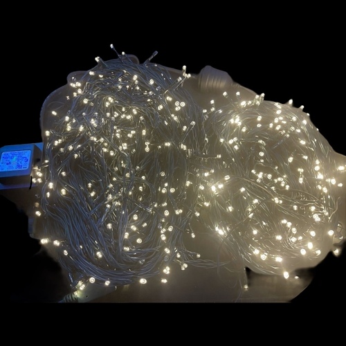 100M Warm White LED String - auto twinkling
