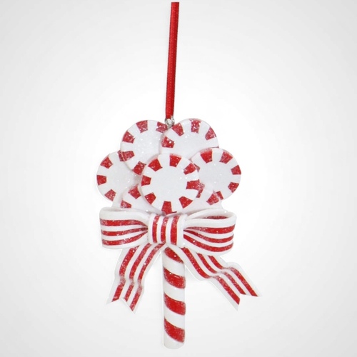 10cm Hanging Candycane Lollipop (Rings) - AVAIL OCT 2024