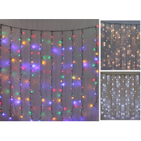LED Battery Operated Curtain Light - Multi