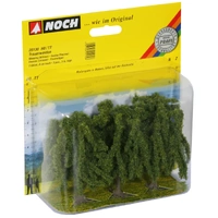 NOCH 25130 - Weeping Willows x 3 - 8cm - HO Scale