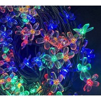 20M Multi LED String with Cherry Blossoms