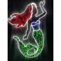 Mermaid Rope Light Motif 