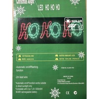 Solar HOHOHO Rope Light Motif 