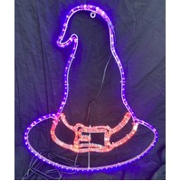 Witches Hat Halloween Rope Light Motif