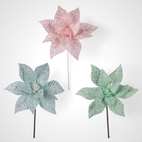 Mint Fairy Floss Poinsettias
