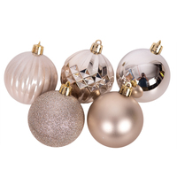 6cm Gilded Christmas Baubles