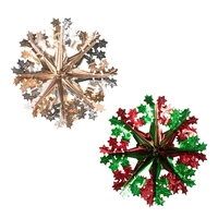 40cm Hanging Foil Snowflake