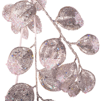 120cm Silver Glitter Garland