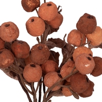 25cm Rustic Copper Berry Bunch