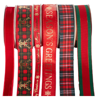 5m Berry Christmas Ribbon (C)