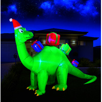 Air Power Dino with Flashing Presents 3.4m 