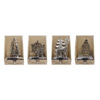 Deluxe Metal Stocking Hanger (Christmas Tree)- AVAIL OCT 2024