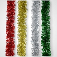 3m Green Deluxe Metallic Tinsel Wide - AVAIL OCT 2024
