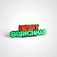 Infinity 90cm Merry Grinchmas Light