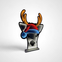 Infinity 70cm Deer with Santa Hat