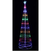 LED Multi Digital Flash Strand Tree 2.4