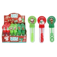 Green Christmas Bubble Wand