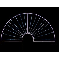 LED RGB Fan Arch - 2m diameter -  FREE SHIPPING