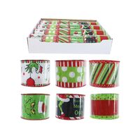 60mm Grinch Eyes  Ribbon 2.7m -PREORDER