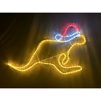 85m Christmas Kangaroo Rope Light Motif