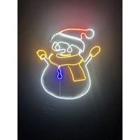 72cm Neon Snowman Rope Light Motif 