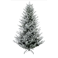 10 Foot Regal Fir Flocked Christmas Tree