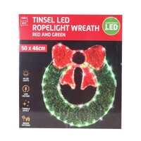 50cm LED Wreath Rope Light Motif  Light - avail October 24