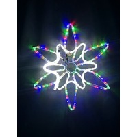 64cm Multi/White North Star Motif 