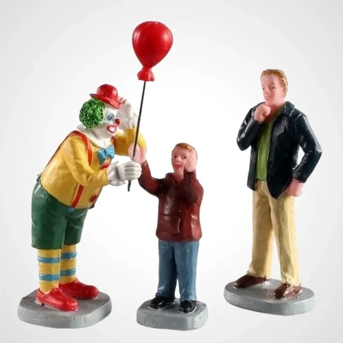 Lemax Friendly Clown, Set of 3