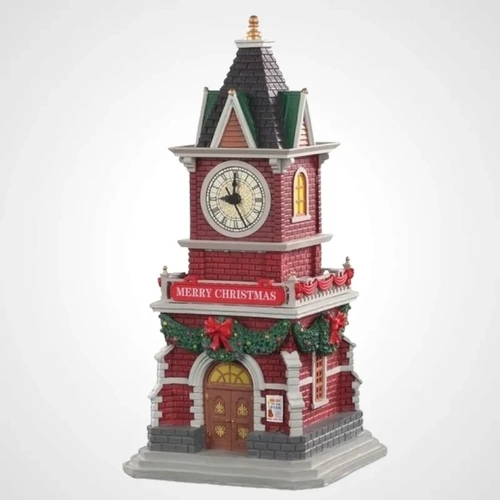 Lemax Tannenbaum Clock Tower 