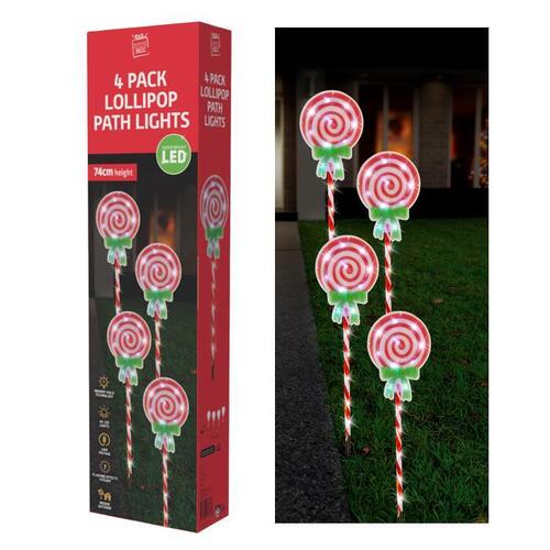 4 Candy Lollipops 74cm - PREORDER