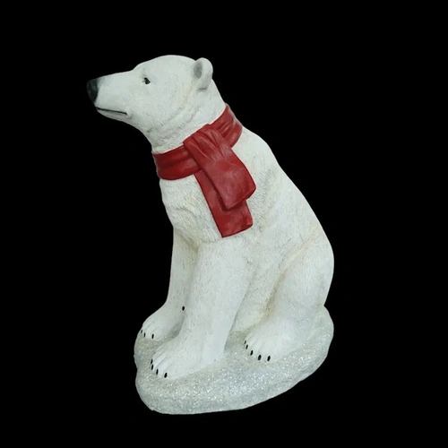 73cm Tall Resin Polar bear 