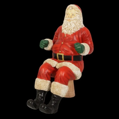 Large Sitting Santa for Jumbo Sleigh 