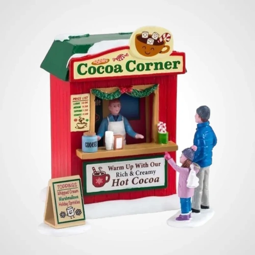 Lemax Cocoa Corner, Set of 3