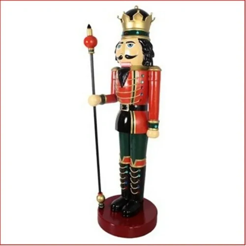 6.5 Foot Nutcracker King with Septre