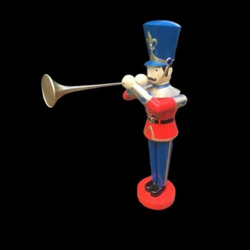 122cm Tall Toy Soldier with Trumpet 