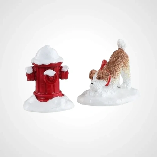 Lemax Snow Hydrant, Set of 2