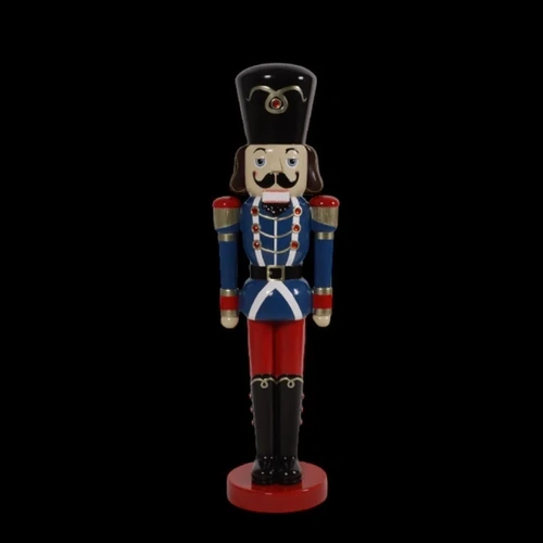 4' Nutcracker Soldier - blue jacket