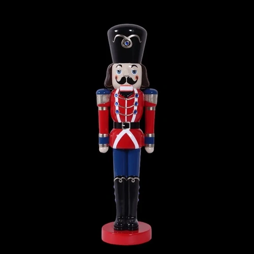 4' Nutcracker Soldier - red jacket