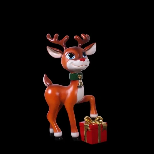 Resin Cute Reindeer