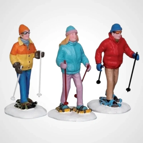 Lemax Snowshoe Walkers