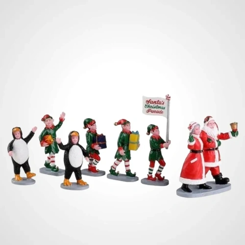 Lemax Santa's Elf Parade, Set of 7 