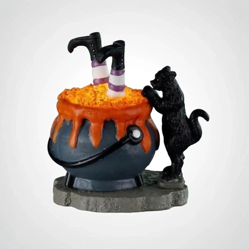 Lemax Witchy Cauldron 