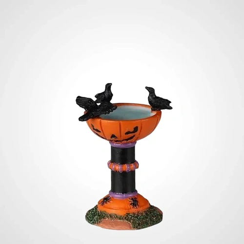 Lemax Jack-O-Lantern Birdbath 