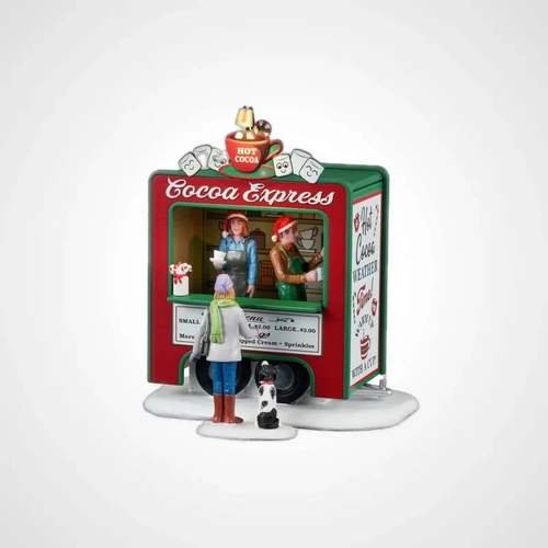 Lemax Cocoa Express Set of 2