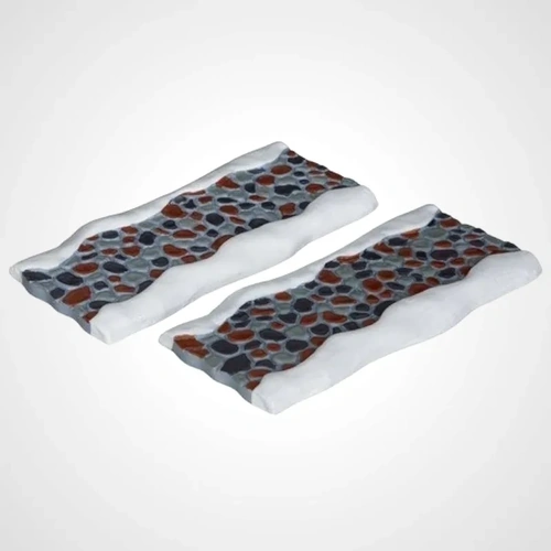 Lemax Stone Road - Straight - Set of 2