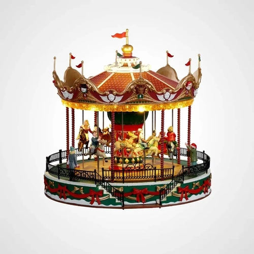 Lemax Santa Carousel 