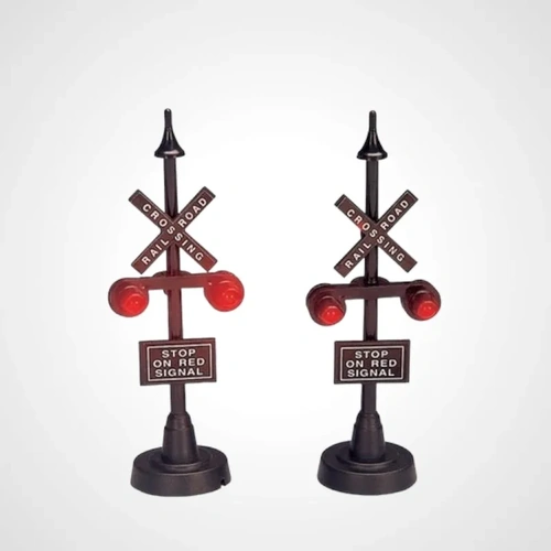 Lemax Railway Stop Light - Set of 2 