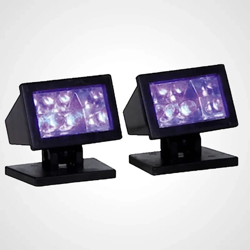 Lemax Halloween Purple Lights Set of 2