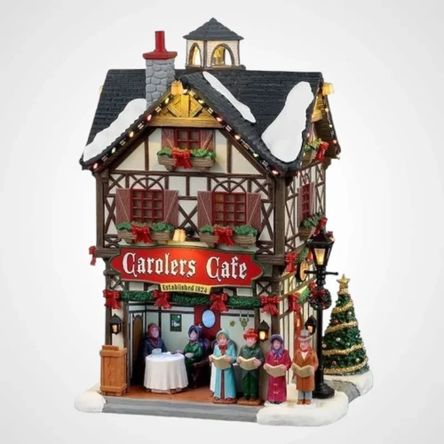 Lemax Carolers Cafe